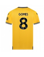 Wolves Joao Gomes #8 Domácí Dres 2023-24 Krátký Rukáv